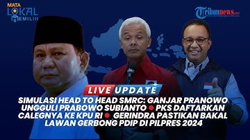 🔴MATA LOKAL MEMILIH: SIMULASI HEAD TO HEAD GANJAR DAN PRABOWO  | GERINDRA BAKAL LAWAN PDIP