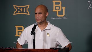 Presser: Aranda and Players Answer Questions after Loss to Texas | Baylor Football