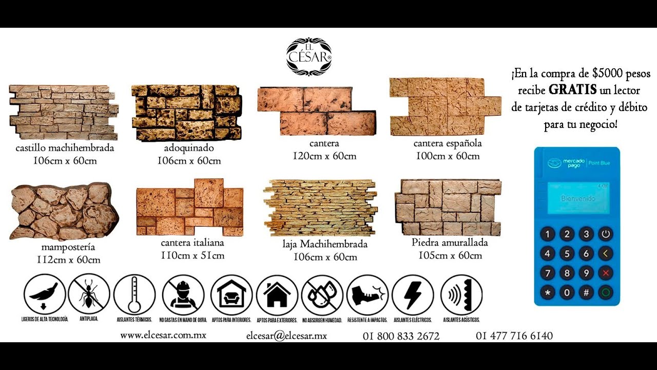 Revestimiento decorativo pared