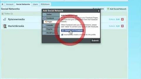 How to Sync Twitter & Your Facebook Fan Page