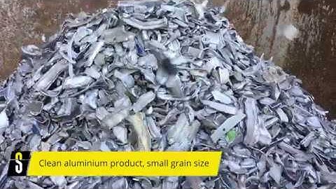 Treatment & Sorting of aluminium using magnetic separation & sensor sorting