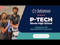 Arlington isd bowie high school ptech program health science