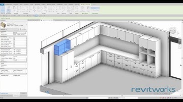 RevitWorks Casework - Getting Started 4 - Combining units