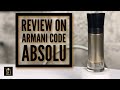 Armani Code Absolu unboxing and review