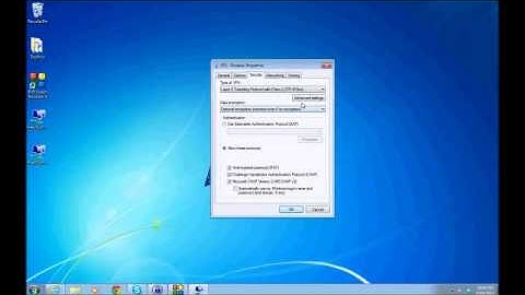 Windows 7 - L2TP VPN Setup Tutorial