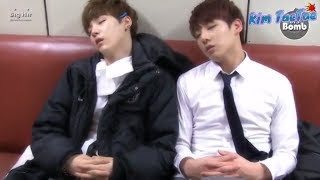 BTS (방탄소년단) sleep cute moments