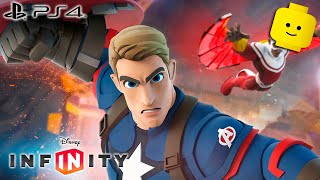 CAPTAIN AMERICA - Marvel Superhero Video Game PS4 - D. Infinity 3.0 Marvel Battlegrounds