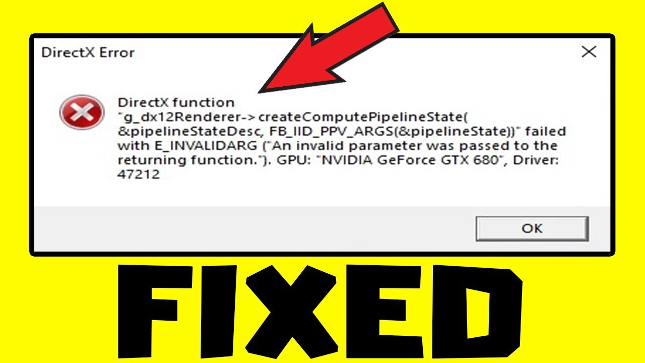 Fix battlefield 2042 directx function error m d3d12pipelinelibrary