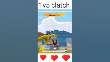 1v5 clutch pubg // #Shortvideo#Pubgmobile#Bgmi#Pubg