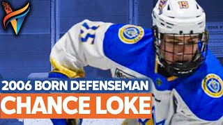 Chance Loke - Prairie Hockey Academy U18 Prep (CSSHL) - Defenseman (2006 DOB)