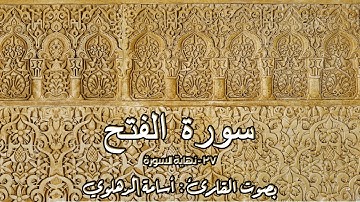 سورة الفتح (27-نهاية السورة) بصوت الشيخ أسامة الدهلوي