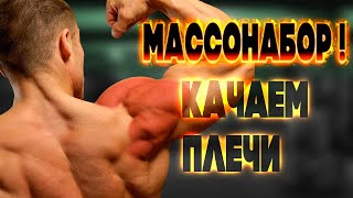 Тренировка Плеч на Массу! Как Накачать Плечи💪