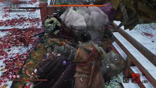 Sekiro - True Corrupted Monk Boss Fight