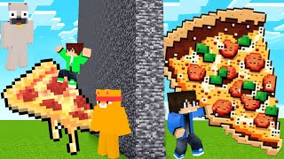 CSALTAM A //PIZZA PARANCSAL AZ ÉPITŐ KIHÍVÁSBAN A MINECRAFTBAN!