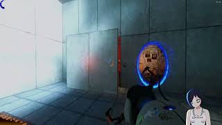 Portal | Chamber 17 | Saving the companion cube |