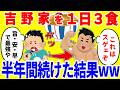 吉野家だけを1日3食食べ続ける生活を半年間続けた結果がやばいww