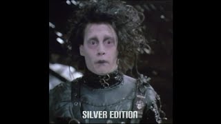 Johnny Depp Edits ( Edward Scissorhands) || Silver Edition #johnnydepp #depphead