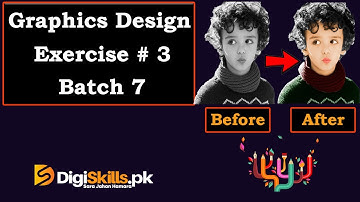 Digiskills: Graphics Design Exercise No 3 Batch 7 2020  || Graphics Design Exercise 3 || Batch 7