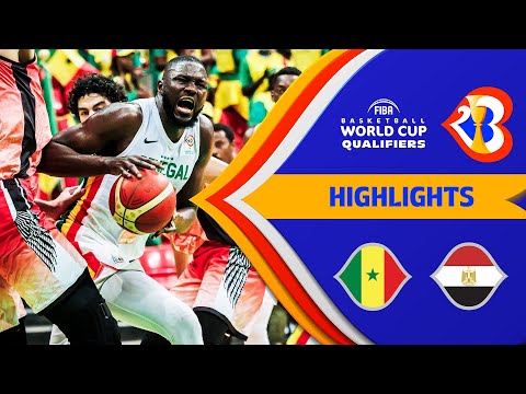 Senegal - Egypt | Basketball Highlights - #FIBAWC 2023 Qualifiers