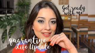 Quarantine Makeup | Norvina Mini Vol 3 | GRWM to stay At Home