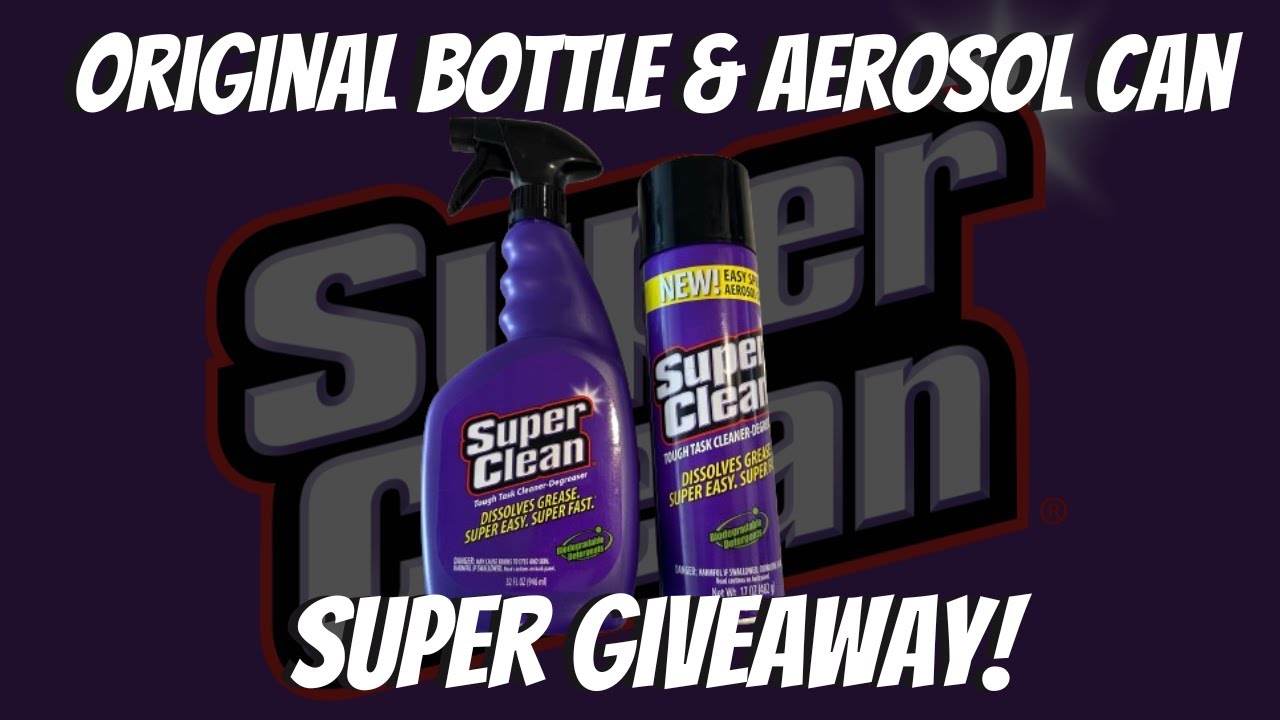 Super Clean Giveaway - YouTube