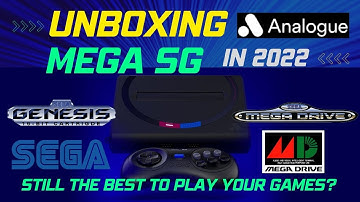 Analogue Mega SG Unboxing in 2022 - SEGA Genesis Mega Drive HDMI Pixel Perfect FPGA