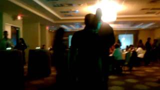 Mike Harris dancing at class reunion!