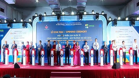 Hội chợ triển lãm quốc tế Công nghệ Năng lượng – Môi trường Hà Nội 2024