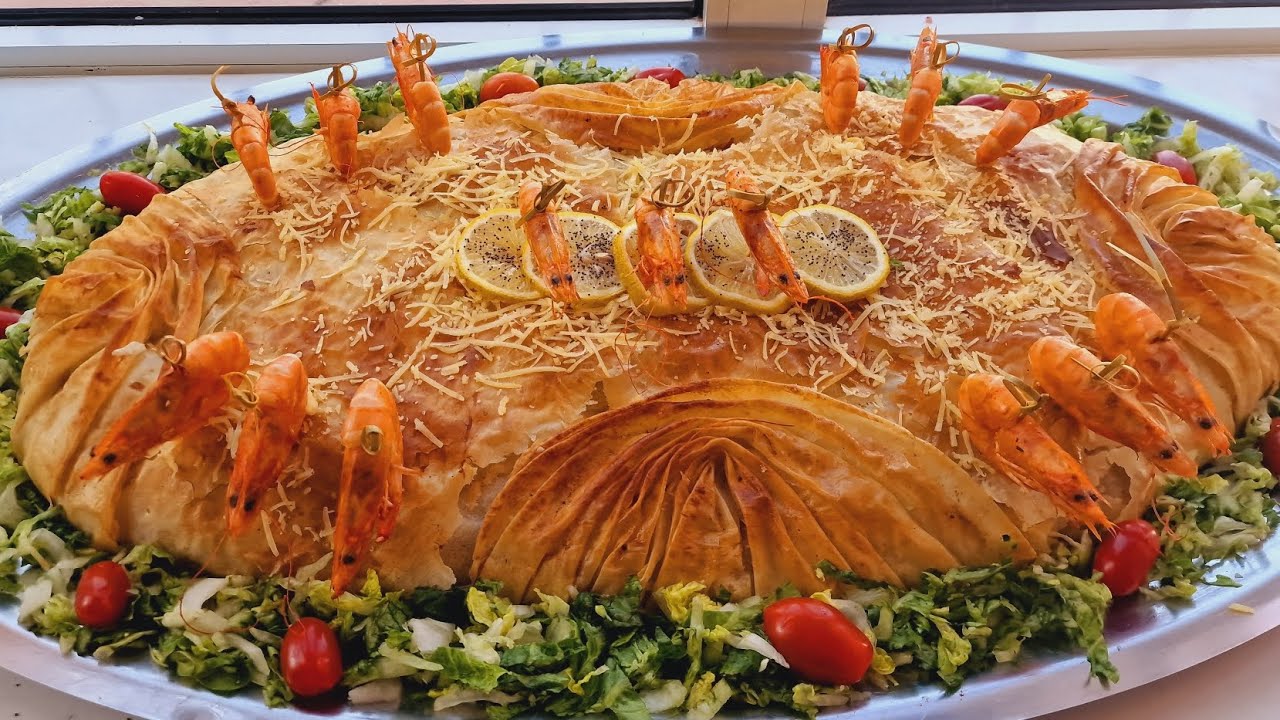 📍📍هذا هو سر بسطيلة الحوت ديال العراضة الاعراس والمناسبات غتنساي جميع البسطيلات🍤🦐🐟