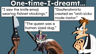 One time I dreamt... (dreams from Tumblr, pt. 4)