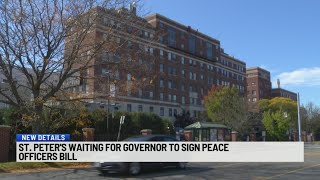 St. Peter's waiting for New York governor to sign peace officers bill