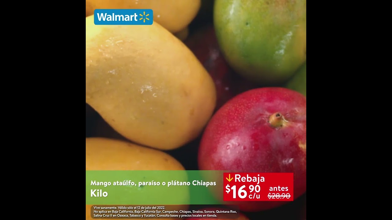 Ofertas Martes de Frescura Walmart 12 de julio 2022