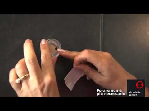 Non forare le piastrelle.flv youtube Come mettere i ganci per tende a vetro