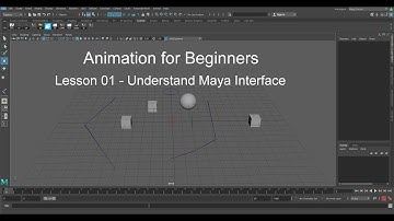 Lesson 01 - Understanding Maya Interface - Urdu/Hindi