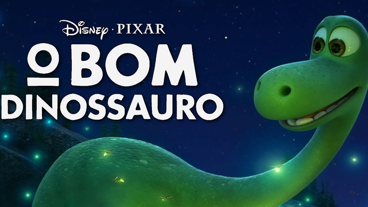 Um personagem de desenho animado do filme o bom dinossauro