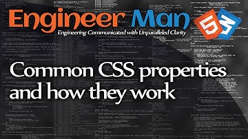 Common CSS properties and how they work