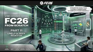 Vibe Coding FC26(Part 11): Redesigning the Lineup Screen