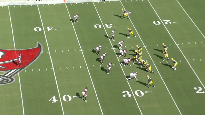 Packers inside zone swing pass RPO vs TB week 3 2022