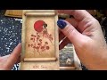 Tarot of japanese poetry unboxing and flip through