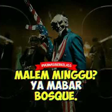 Malam minggu mabar bosku