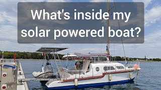 What parts I used to build my solar powered yacht