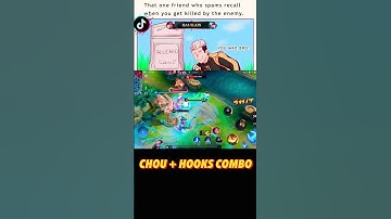 Chou + Hooks + emote Ulti Combo #mobilelegends  #hyperblend