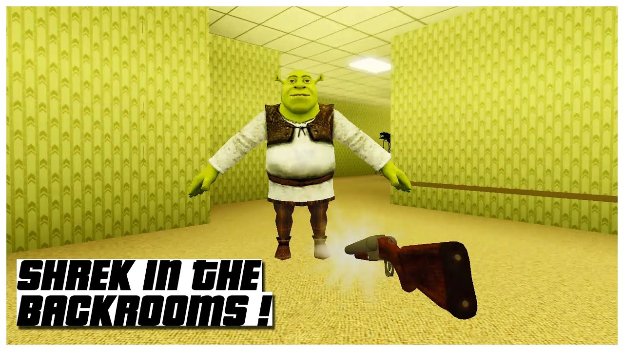 Jogo The Backrooms: Meeting with Shrek Wazowski no Jogos 360