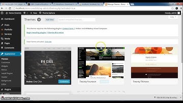 How to install theme on localhost
