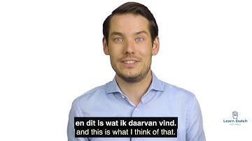 Learn Dutch with Dutch-English Subtitles: How to Start a Conversation? (Part 2)