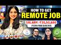 How to get into Remote Jobs in 2024 - Tier 3 to 3 Remote Job Offers | High Paying Jobs in 2024