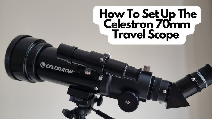 Telescopio Celestron Travel Scope 70DX AZ Portable 400x70 22035 V0000885