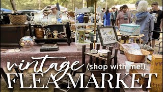 Amazing Deals at this Annual Vintage Flea Market (shop along with me)! + See my Styled Haul!