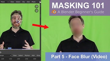 Face Blur on Video | Masking 101 in Blender (2.93) - Part 5