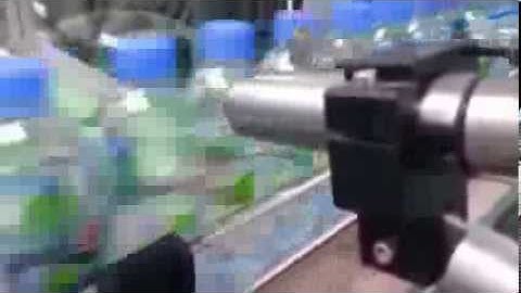 Date Coder onto PET bottles for drinking water by Linx CIJ inkjet printer